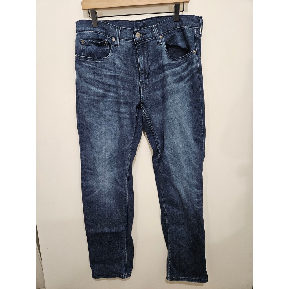 Levis 559 Relaxed Straight Jeans Mens 34x34 Dark Wash Blue Denim Pants